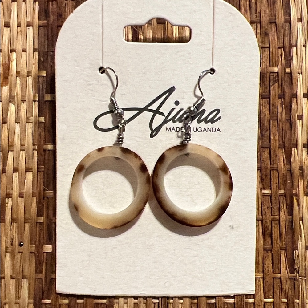 Cow Horn Earrings